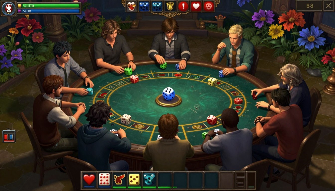 OSRS Poker game on an external gambling platform