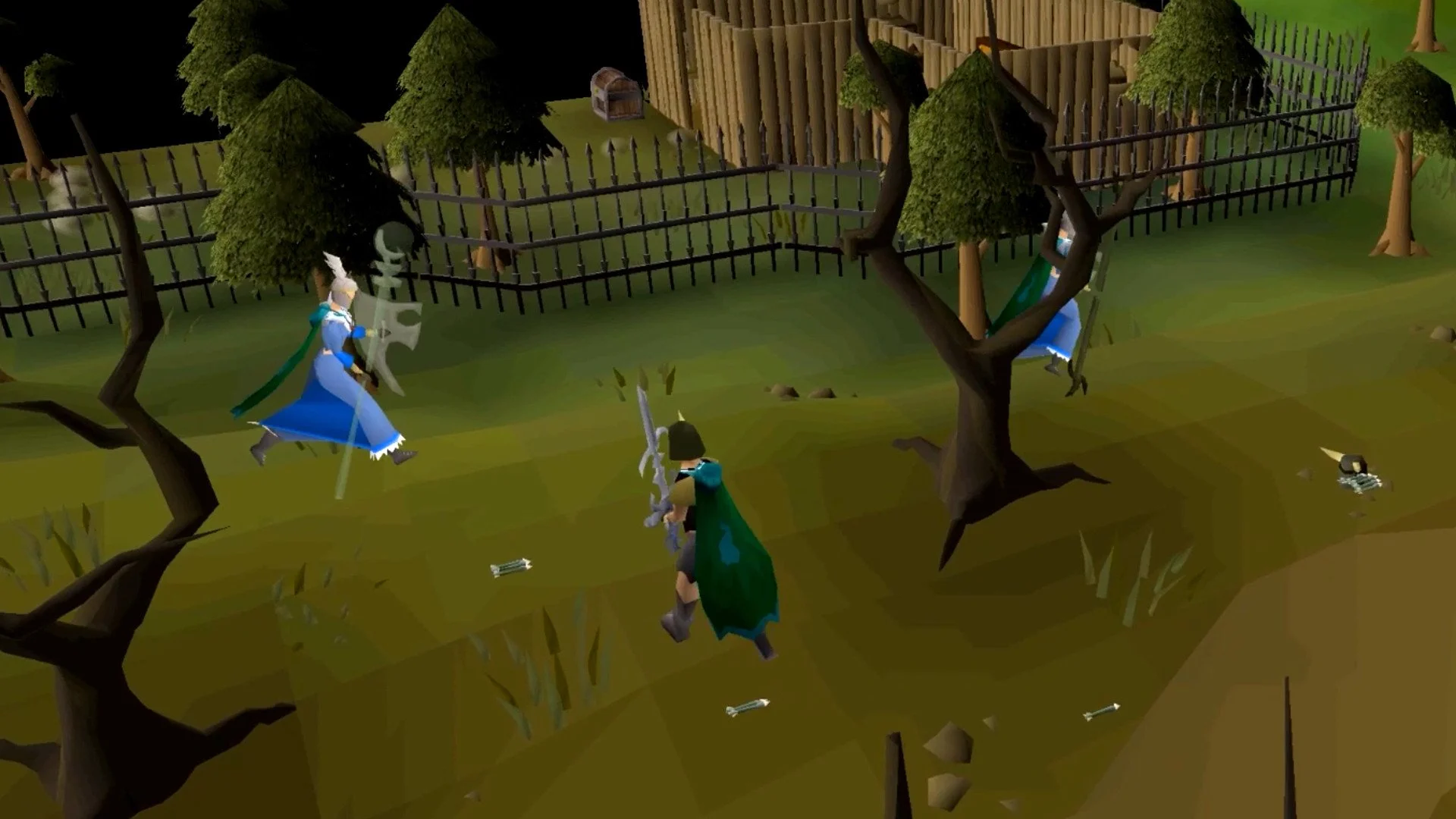 Side-by-side comparison of OSRS and RS3 gambling interfaces